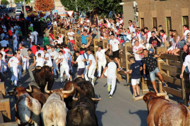 Fotos del encierro, pasacalles, homenaje al tudelano adoptivo, feria de alimentos artesanos y concurso de recortadores del sexto día de las fiestas de Tudela 2018, 29 de julio