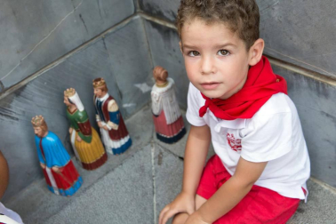 Fotos del encierro, despedida de gigantes, paellada popular y encierro infantil del último día de las fiestas de Tudela 2018, 29 de julio.
