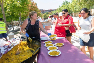Fotos del encierro, despedida de gigantes, paellada popular y encierro infantil del último día de las fiestas de Tudela 2018, 29 de julio.