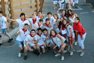 Fotos del encierro, despedida de gigantes, paellada popular y encierro infantil del último día de las fiestas de Tudela 2018, 29 de julio.