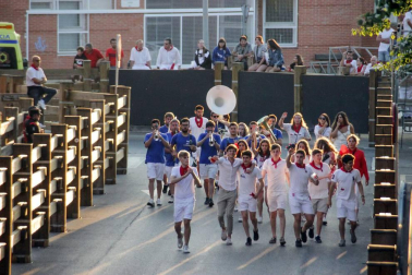 Fotos del encierro, despedida de gigantes, paellada popular y encierro infantil del último día de las fiestas de Tudela 2018, 29 de julio.