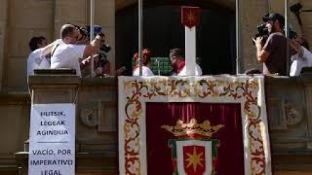 Vídeo del cohete de fiestas de Estella
