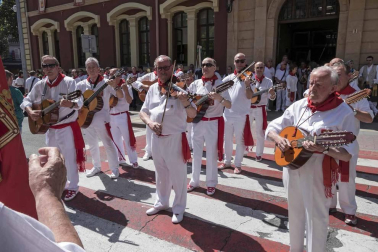Estella ha arrancado este viernes, Viernes de Gigantes, sus fiestas patronales. Los actos festivos en la ciudad del Ega se prolongarán durante siete días.