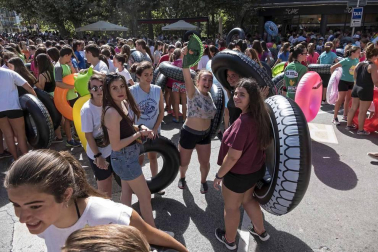 Estella ha arrancado este viernes, Viernes de Gigantes, sus fiestas patronales. Los actos festivos en la ciudad del Ega se prolongarán durante siete días.