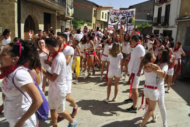 Fotos del cohete de las fiestas de Carcastillo 2018, 4 de agosto