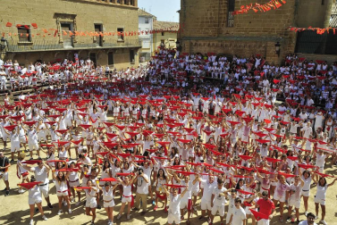 Fotos del cohete de las fiestas de Carcastillo 2018, 4 de agosto