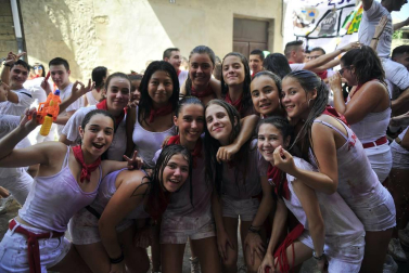 Fotos del cohete de las fiestas de Carcastillo 2018, 4 de agosto
