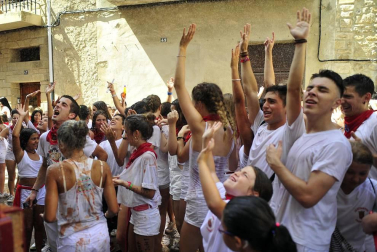Fotos del cohete de las fiestas de Carcastillo 2018, 4 de agosto