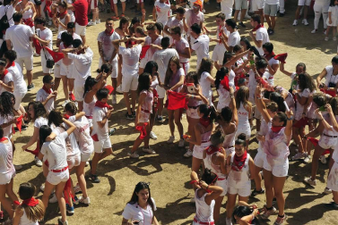 Fotos del cohete de las fiestas de Carcastillo 2018, 4 de agosto