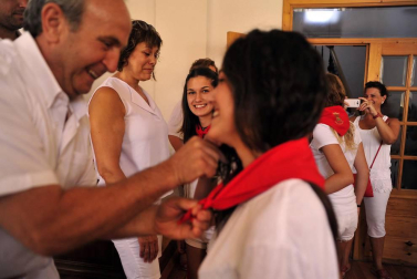 Fotos del cohete de las fiestas de Carcastillo 2018, 4 de agosto