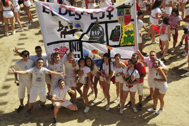Fotos del cohete de las fiestas de Carcastillo 2018, 4 de agosto