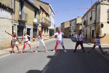 Fotos del cohete de las fiestas de Carcastillo 2018, 4 de agosto