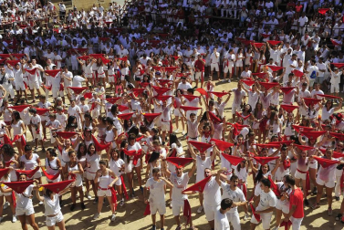 Fotos del cohete de las fiestas de Carcastillo 2018, 4 de agosto