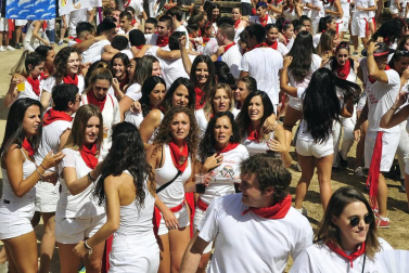 Fotos del cohete de las fiestas de Carcastillo 2018, 4 de agosto