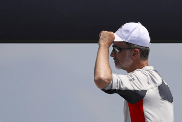 Galería de fotos de Felipe y Letizia en la Copa del Rey de vela