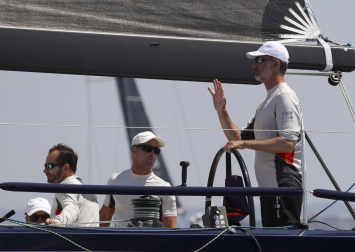 Galería de fotos de Felipe y Letizia en la Copa del Rey de vela