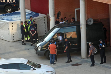 Imágenes del suceso de San Jorge, en el que un hombre ha matado a otro