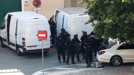 Imágenes del suceso de San Jorge, en el que un hombre ha matado a otro