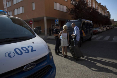 Imágenes del suceso de San Jorge, en el que un hombre ha matado a otro