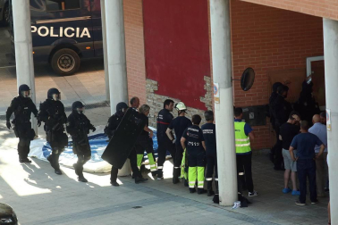 Imágenes del suceso de San Jorge, en el que un hombre ha matado a otro