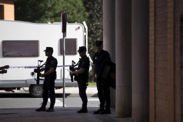 Imágenes del suceso de San Jorge, en el que un hombre ha matado a otro