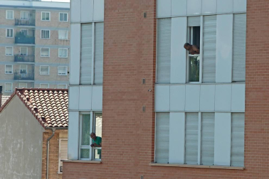 Imágenes del suceso de San Jorge, en el que un hombre ha matado a otro