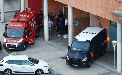Imágenes del suceso de San Jorge, en el que un hombre ha matado a otro