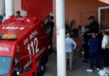 Imágenes del suceso de San Jorge, en el que un hombre ha matado a otro