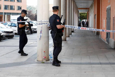 Imágenes del suceso de San Jorge, en el que un hombre ha matado a otro