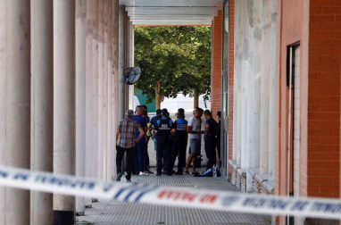 Imágenes del suceso de San Jorge, en el que un hombre ha matado a otro