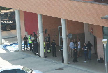 Imágenes del suceso de San Jorge, en el que un hombre ha matado a otro