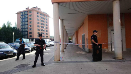 Imágenes del suceso de San Jorge, en el que un hombre ha matado a otro