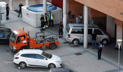 Imágenes del suceso de San Jorge, en el que un hombre ha matado a otro