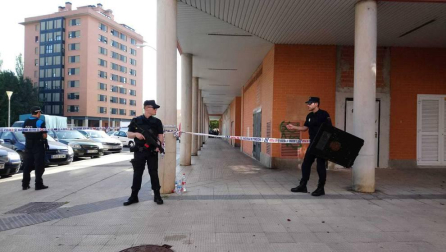 Imágenes del suceso de San Jorge, en el que un hombre ha matado a otro