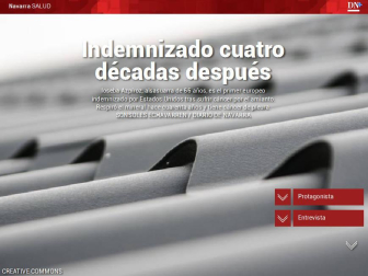 Además, la indemnización de EEUU a un navarro por intoxicación por amianto.
