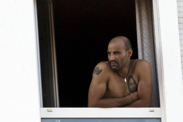 Imágenes del suceso de San Jorge, en el que un hombre ha matado a otro