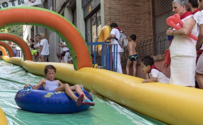 Estella finaliza sus fiestas patronales con el Día de la Abadejada, con los actos tradicionales de este día: la despedida de los gigantes y el XLVIII concurso de ajoarriero