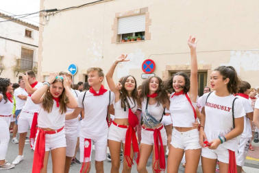 Fotos del cohete de las fiestas de Santa Ana de Buñuel.