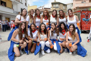 Adelina Gurpegui, natural de Berbinzana y misionera en Bolivia, dio la bienvenida a las fiestas patronales