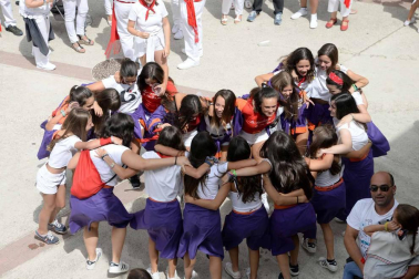 Adelina Gurpegui, natural de Berbinzana y misionera en Bolivia, dio la bienvenida a las fiestas patronales