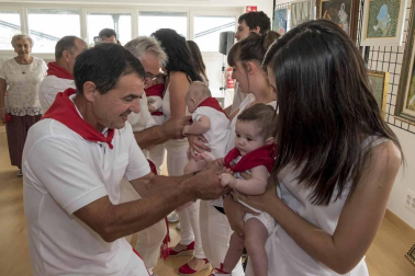 Esta localidad de Tierra Estella celebró este martes, 14 de agosto, su primer día de fiestas, que arrancaron con el lanzamiento del cohete.