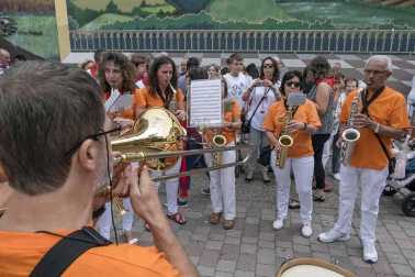 Esta localidad de Tierra Estella celebró este martes, 14 de agosto, su primer día de fiestas, que arrancaron con el lanzamiento del cohete.