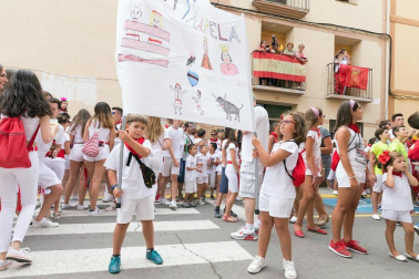 Fotos del cohete de las fiestas de Santa Ana de Buñuel.