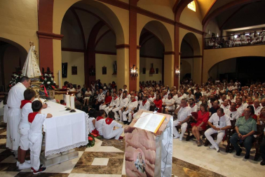 La localidad ribera vivió su segunda jornada festiva con el día dedicado a su patrona Santa Ana.