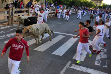 Las vacas de la ganadería Prieto de la Cal, de Huelva, han dejado dos trasladados al CHN, uno por dos cornadas en el muslo derecho.