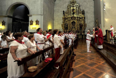 Fotos del tercer día de las fiestas de Tafalla y segundo encierro (16 de agosto de 2018)