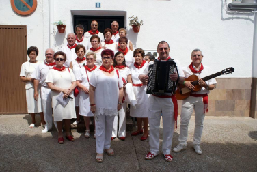 Procesión de San Roque en las fiestas de Monteagudo