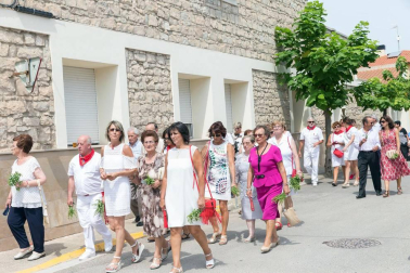 Cabanillas celebra su día grande de las fiestas con una procesión en honor a San Roque