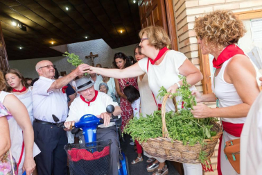 Cabanillas celebra su día grande de las fiestas con una procesión en honor a San Roque