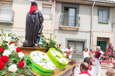 Cabanillas celebra su día grande de las fiestas con una procesión en honor a San Roque